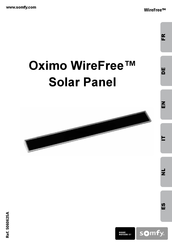 SOMFY Oximo WireFree Notice D'installation