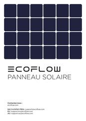 EcoFlow EFSOLAR400W Guide Rapide