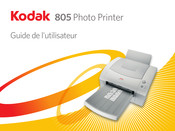 Kodak 805 Guide De L'utilisateur