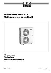 REMKO RKM 610 Mode D'emploi
