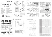 ViewSonic PG603X Guide De Démarrage Rapide