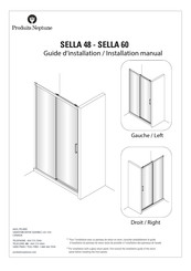 Produits Neptune SELLA 60 Guide D'installation