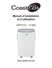 Coast Air CEP121C Manuel D'installation Et D'utilisation