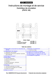 ARI ARMATUREN PN16 Instructions De Montage Et De Service