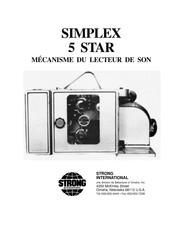 Strong International SIMPLEX 5 STAR Mode D'emploi