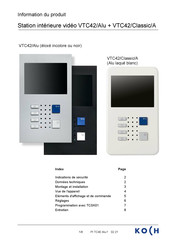 Koch VTC42/Alu Information De Produit