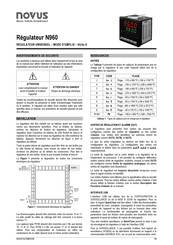 Novus N960 Mode D'emploi