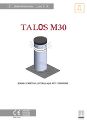 fadini TALOS M30 Notice D'instructions