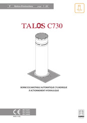 fadini TALOS C730 Notice D'instructions