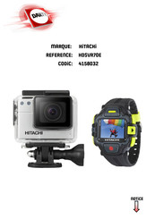 Hitachi HDSVR70E Manuel D'instructions