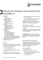 UTC Fire & Security Interlogix UVD-XP4DNR Manuel De L'utilisateur