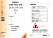 REMdevice RXDIN-T7 Manuel D'instructions