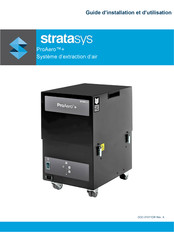 Stratasys ProAero+ Guide D'installation Et D'utilisation