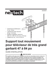 Nextech 8008981 Guide D'installation