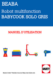 Beaba Babycook plus Manuel D'utilisation