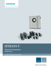 Siemens SITRANS FS230 Mode D'emploi