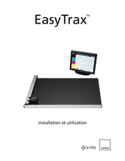 X-Rite EasyTrax Installation Et Utilisation