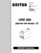 Unitor UWI 400 Manuel D'utilisation