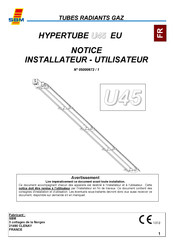 SBM HYPERTUBE U45 EU Notice Installateur Et Utilisateur