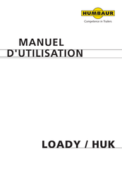 Humbaur Loady 1500/HUK Manuel D'utilisation