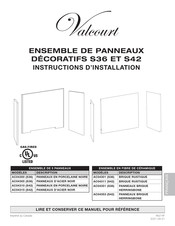 Valcourt AC04300 Instructions D'installation