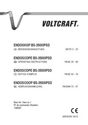 VOLTCRAFT BS-350XIPSD Notice D'emploi