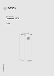 Bosch Compress 7000 12 LWM Notice D'installation