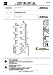 BUT DOWNTOWN BOOKSHELF 4894223220897 Notice De Montage