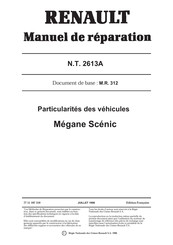 Renault Megane Scenic Manuel De Réparation