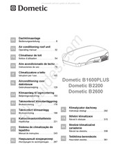 Dometic B2600 Notice D'utilisation