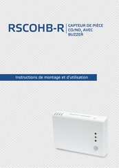 Sentera Controls RSCOHB-R Instructions De Montage Et D'utilisation