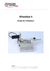 VOH Wheeltest 4 Guide De L'utilisateur