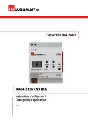 B.E.G. LUXOMAT DA64-230/KNX REG Instructions D'utilisation
