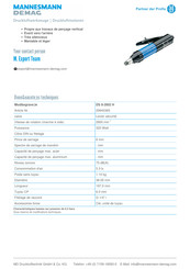 Mannesmann Demag 29945365 Mode D'emploi