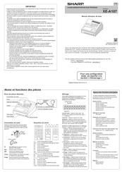 Sharp XE-A107 Manuel Utilisateur De Base