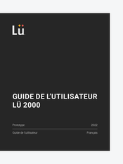 Lü 2000 Guide De L'utilisateur