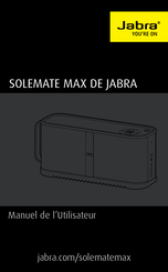 GN Netcom Jabra SOLEMATE MAX Manuel De L'utilisateur