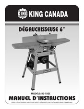 King Canada KC-150C Manuel D'instructions