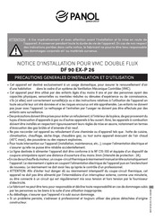 Panol DF 90 EX-P 26 Notice D'installation