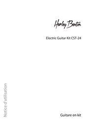 Harley Benton CST-24 Notice D'utilisation