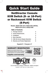 Tripp-Lite B022-U08 Guide De Démarrage Rapide