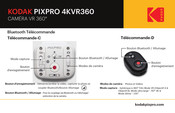 Kodak PIXPRO 4KVR360 Instructions