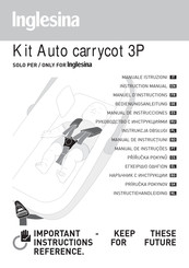 Inglesina Kit Auto carrycot 3P Manuel D'instructions