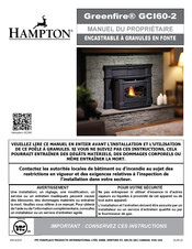 Hampton Greenfire GCI60-2 Manuel Du Propriétaire