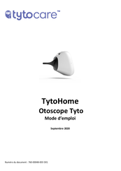 TytoCare TytoHome Otoscope Tyto Mode D'emploi