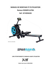 sparraw SP-ROW103 Manuel De Montage Et D'utilisation