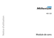 Millenium HD-120 Notice D'utilisation