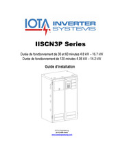 IOTA ENGINEERING IISCN3P Serie Guide D'installation