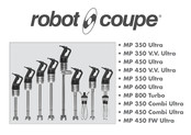 Robot Coupe MP 350 V.V. Ultra Mode D'emploi