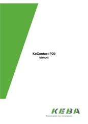 Innovation KEBA KeContact P20 Manuel